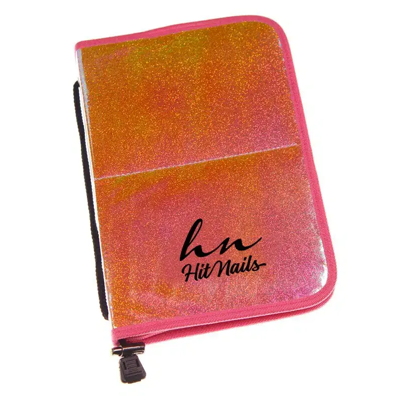 Double Glitter Pink Brush Case