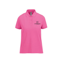 Women's Pink Polo - M