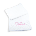 White Hit Nails Towel