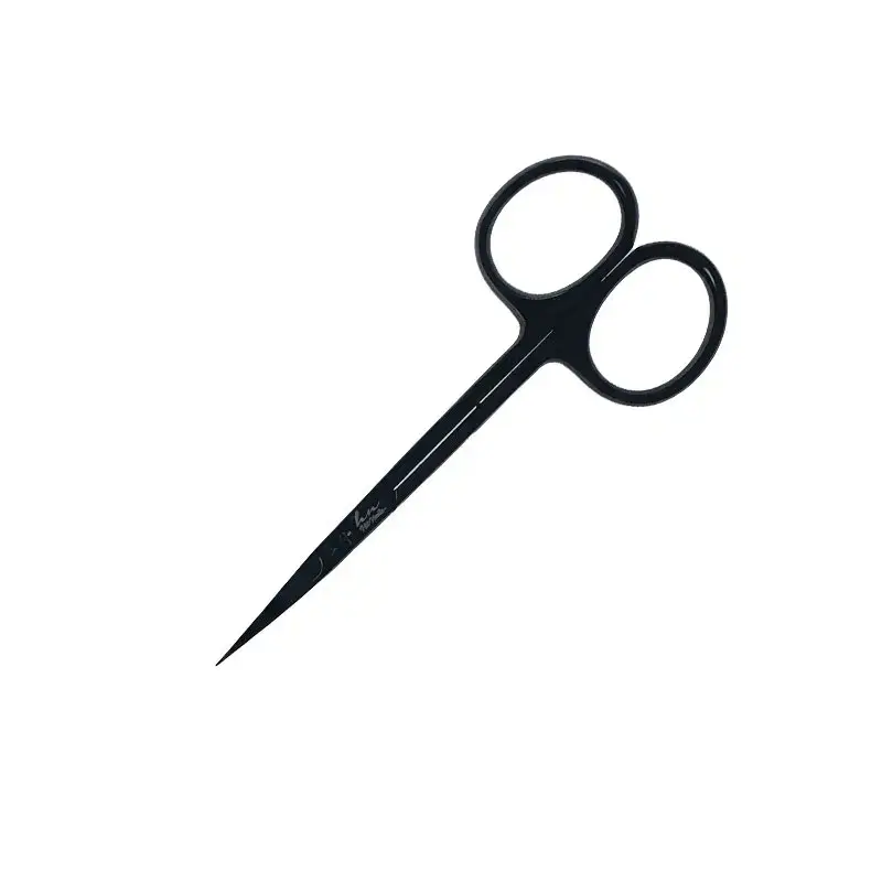 Pro-Black Titanium Series Cuticle Scissors with Curved Blade