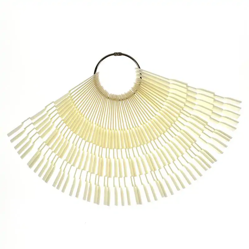 50 Triple Tips Display Ring Natural