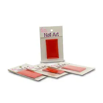 Foil Crackle Light Red