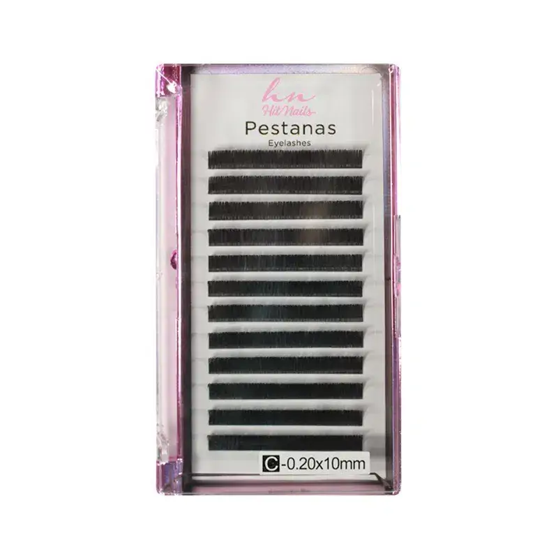 One by One C Lashes 0.20 10mm in Box 12 rows