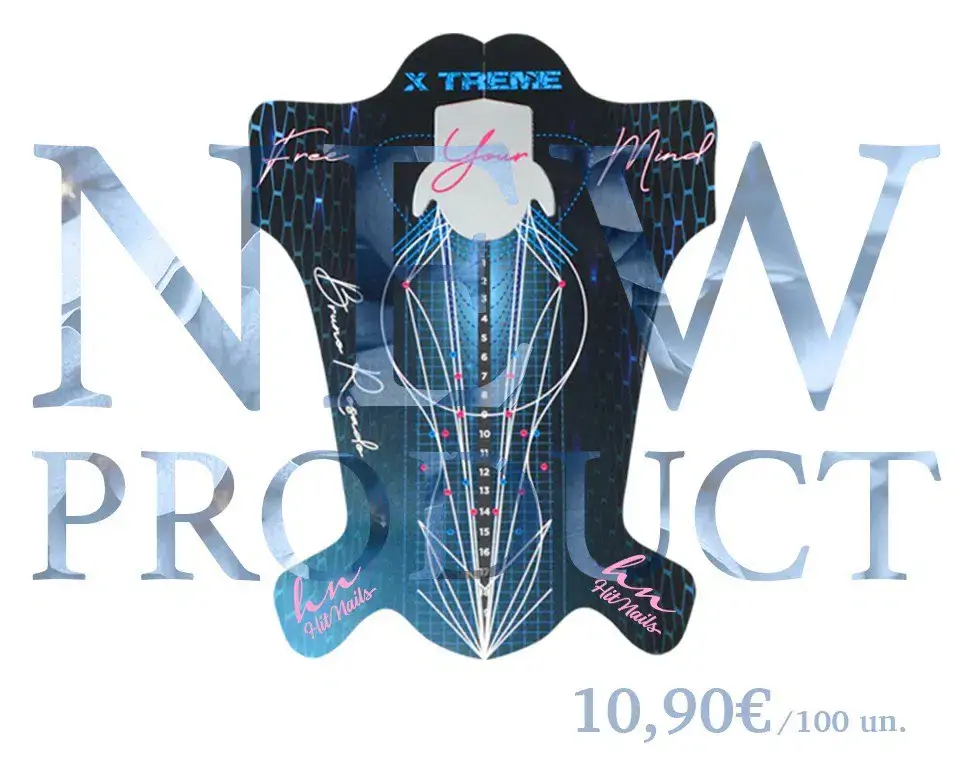 X Treme Nail Forms by Bruno Rosado - 100pcs