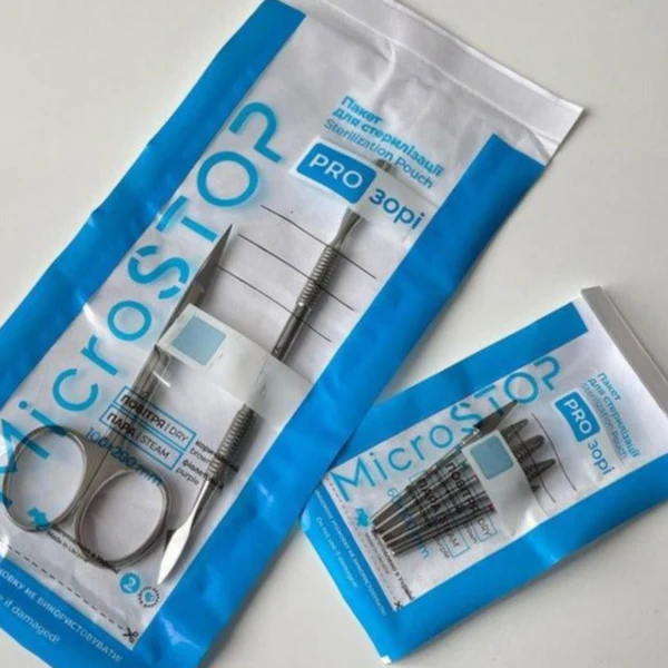 Sacos Transparentes de Esterilização 60 × 100 mm - Pack 100 Unidades