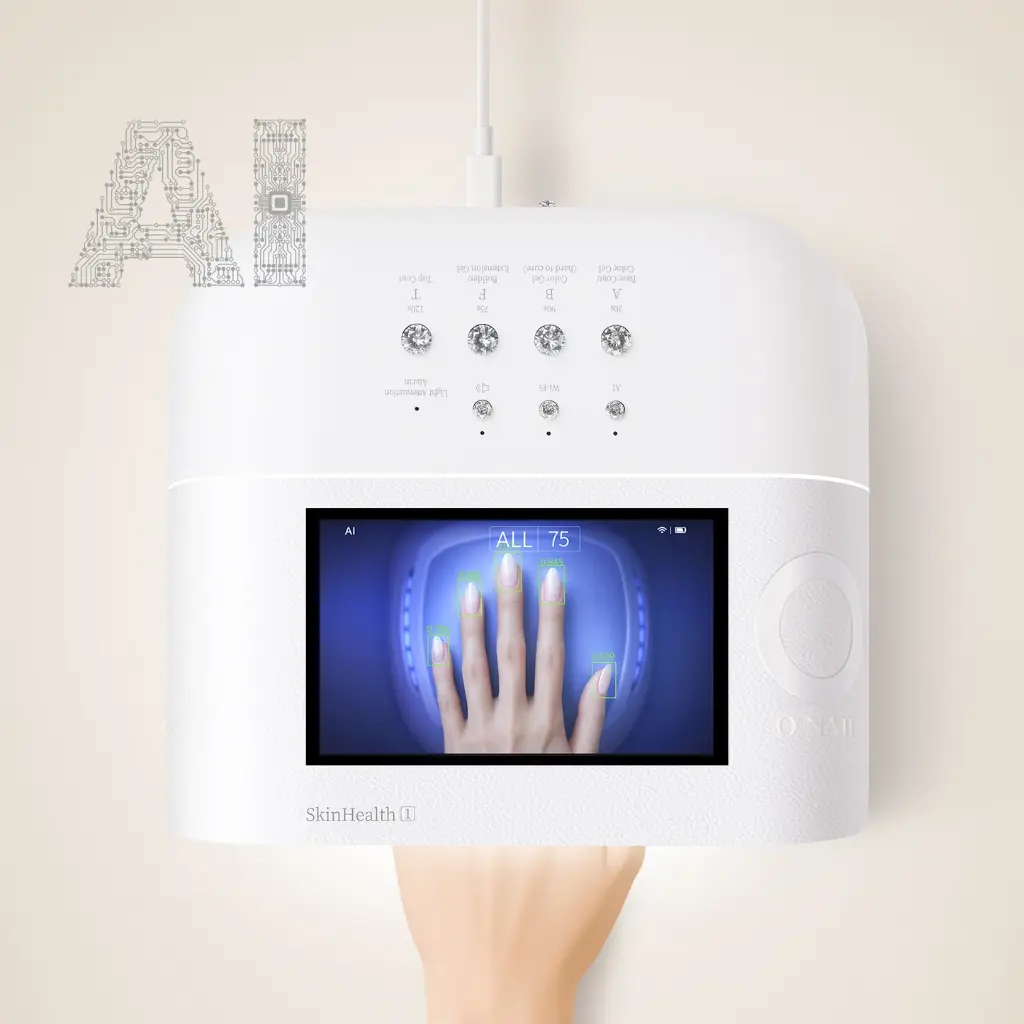ONAIL AI – Lâmpada de Unhas com Inteligência Artificial 