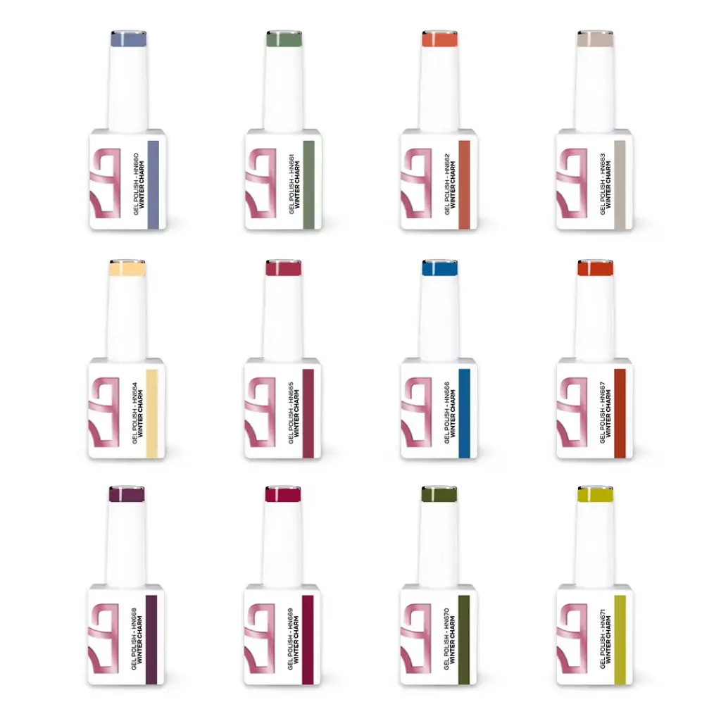 Gel Polish The Comfort Collection - 12 Cores
