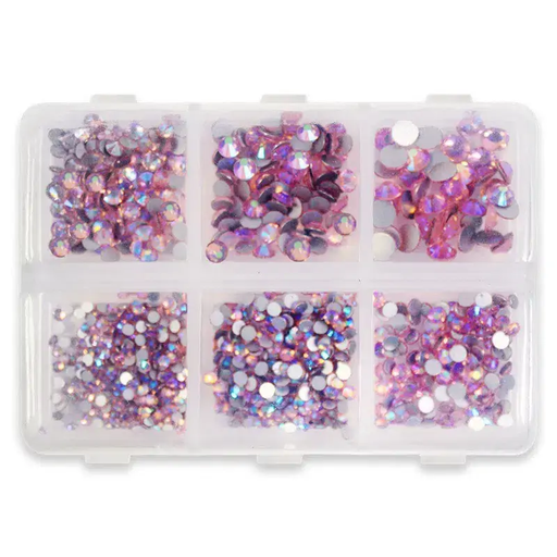 [NA.ST.009] Nude Rhinestone Box – 6 Sizes