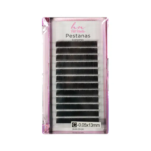 [P.3D.005] 3D/Russian Lashes C 0.05mm x 13mm in Box of 12 rows