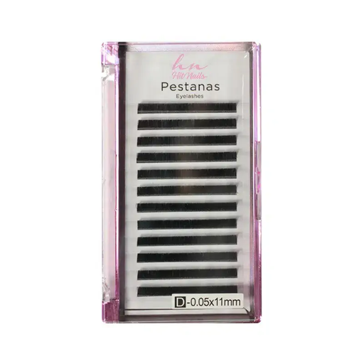 [P.3D.030] 3D/Russian D Lashes 0.05mm x 11mm in Box 12 rows