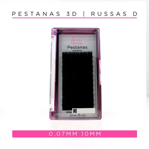 [P.3D.037] 3D/Russian D Lashes 0.07mm 10mm