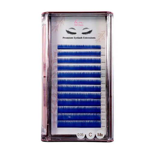 [P.3DCO.001] 3D/Russian Blue C 0.05mm Mix in Box 12 Rows