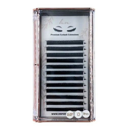 [P.VE.007] 3D/Russian D Lashes 0.07mm 9mm - Type W