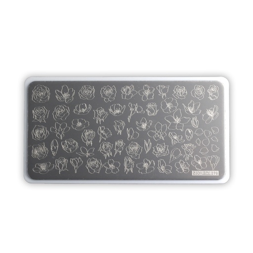 [NA.STP.003] Stamping Plate Floral 02