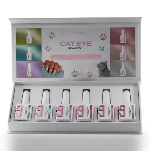 [C.GP.C.019] Gel Polish Cat Eye - 6 Cores